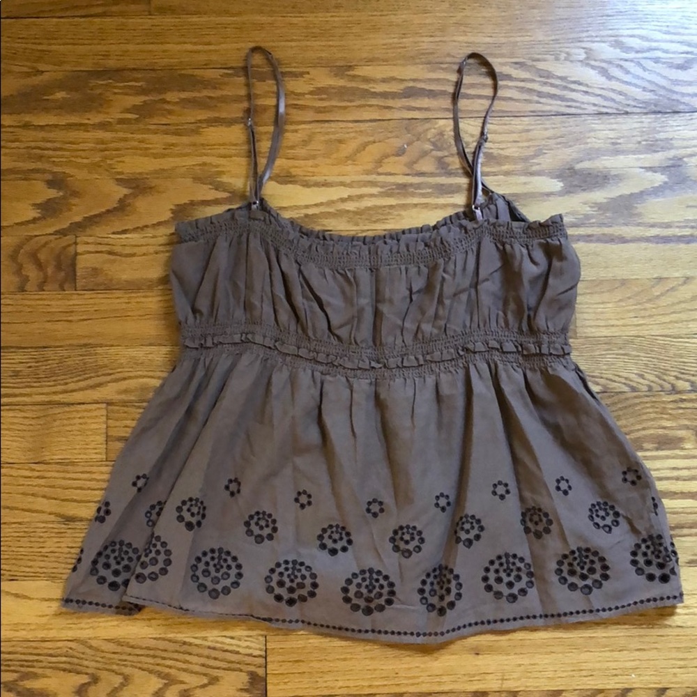 Brown Juicy Couture sleeveless top